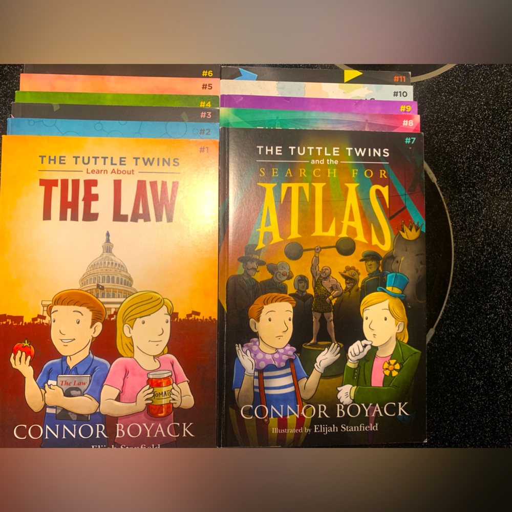 Tuttle Twins Books 1-11 plus Fate of the Future. Connor Boyack. Homeschool Sale